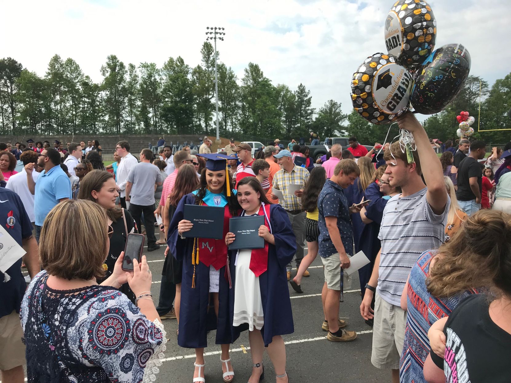 Magna Vista High School graduation